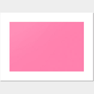 Baby Pink Paint Posters and Art